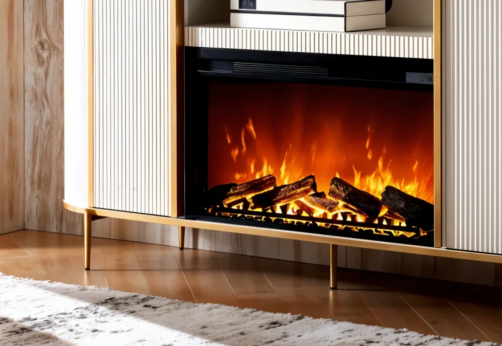 console electric fireplace